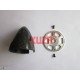 CONE CARBONE FLASQUE ALU 57MM (2.25")