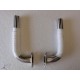 SET DE COUDES DEPORTES FLEXIBLE HQ POUR BICYLINDRE 100CC
