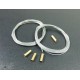 CABLE ALLER/RETOUR POUR DERIVE &Oslash;0.8MMX1.5M (LA PAIRE)