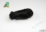 FIL SILICONE 20 AWG / 0.5mm&sup2; NOIR 1M