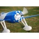 GEE BEE R4 V2 BLEU/BLANC 2.8M