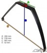 TRAIN CARBONE DROIT PROFILE 100CC