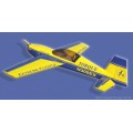  Extra 300 88" ARF jaune version thermique Extreme Flight﻿﻿﻿﻿ 