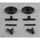 ROUES ET ACCESSOIRES TRAIN POUR SHOCKFLER (LA PAIRE)