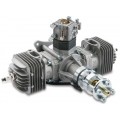 Moteur essence DLE 60, un bicylindre de 60cc. 